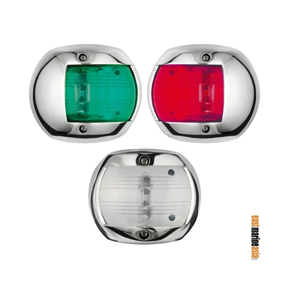 Osculati Maxi 20 Led Navigation Lights - Stainless Steel Housing 1