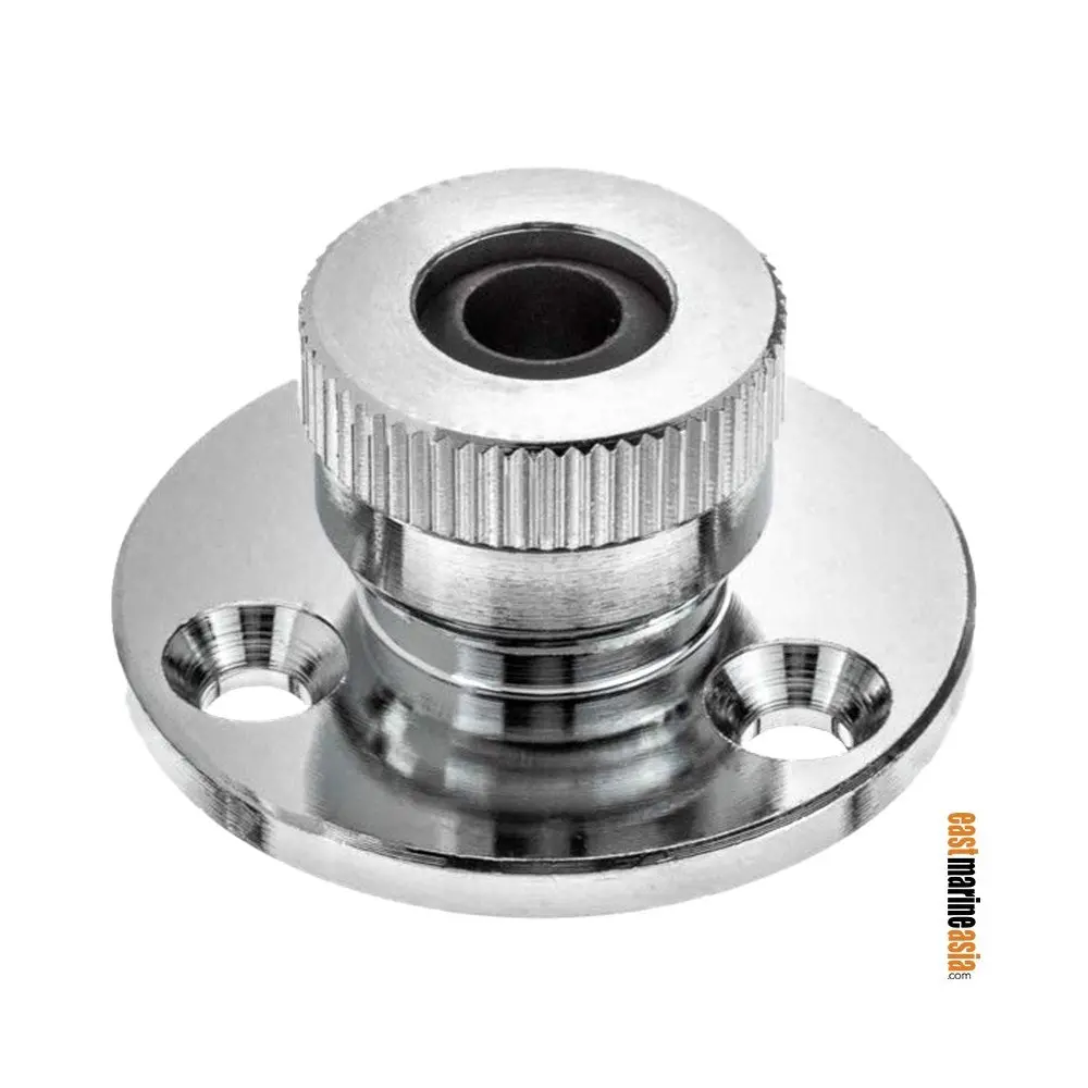 Chrome Brass Watertight Cable Gland / Outlet 1