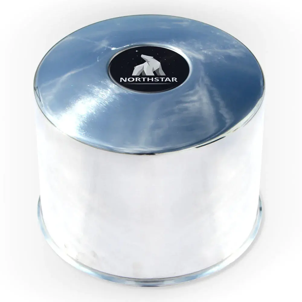 Add Chrome Plastic Hub Cover 1