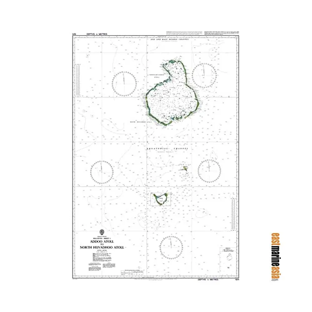 British Admiralty Nautical Chart #4490 Verde Island Passage 1