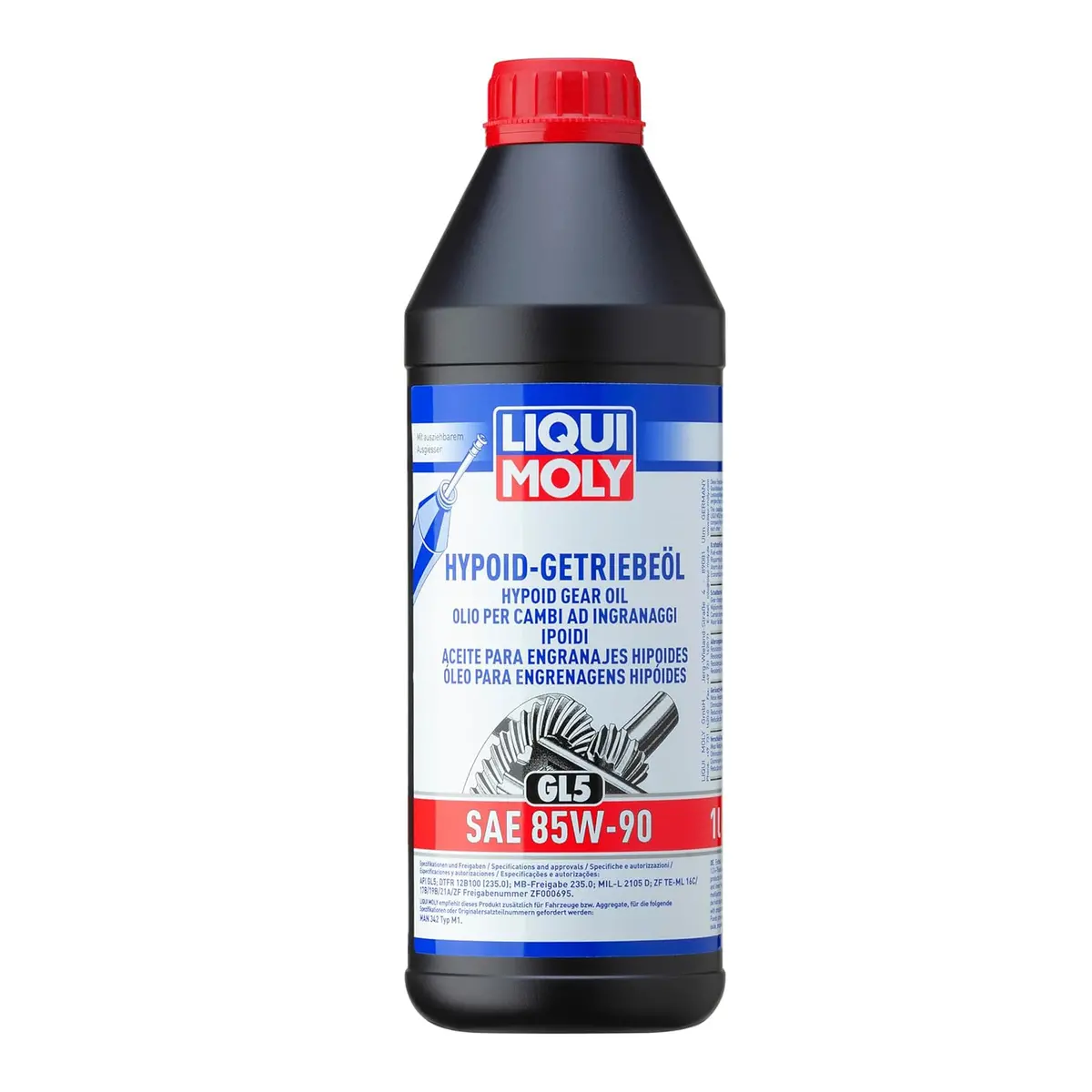 Liqui Moly Hypoid Gear Oil Gl5 Ls 85W90 1 Liter 1