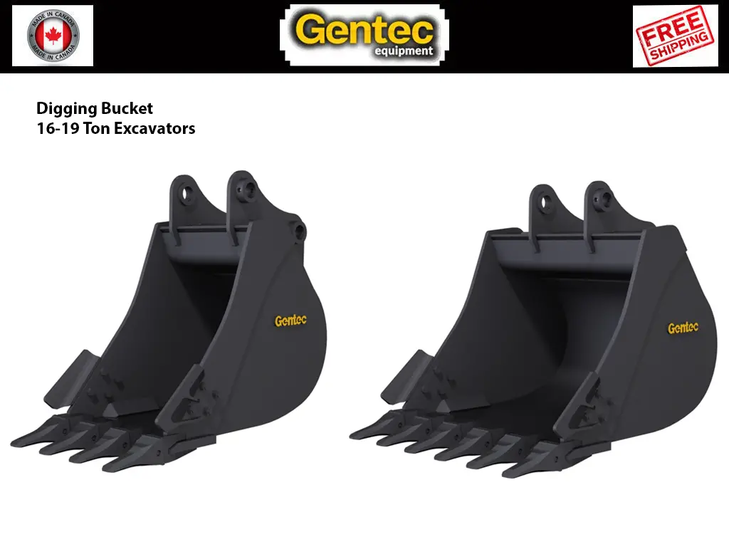 Gentec Digging Bucket For 16-19 Ton Excavators 1
