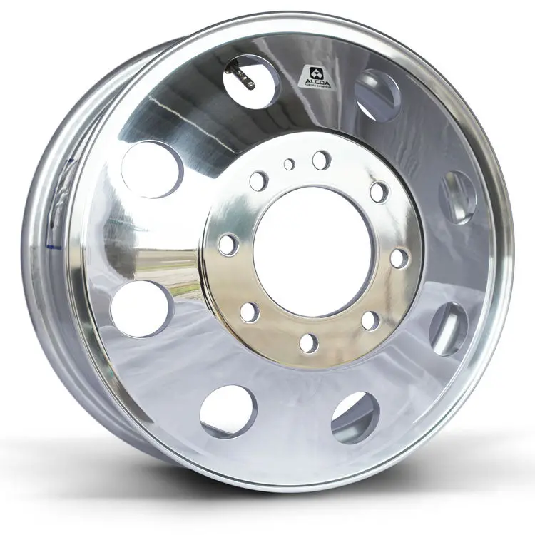 16X6.00 Alcoa 8X6.5" Bolt Circle 4.88" Center Bore Ford Mirror Polish Front (Discontinued Finish) 1