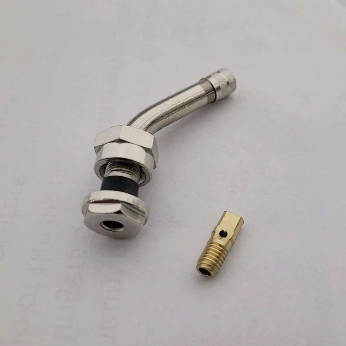 Curved Aluminum Valve Stem 2.4" For Tpms 1