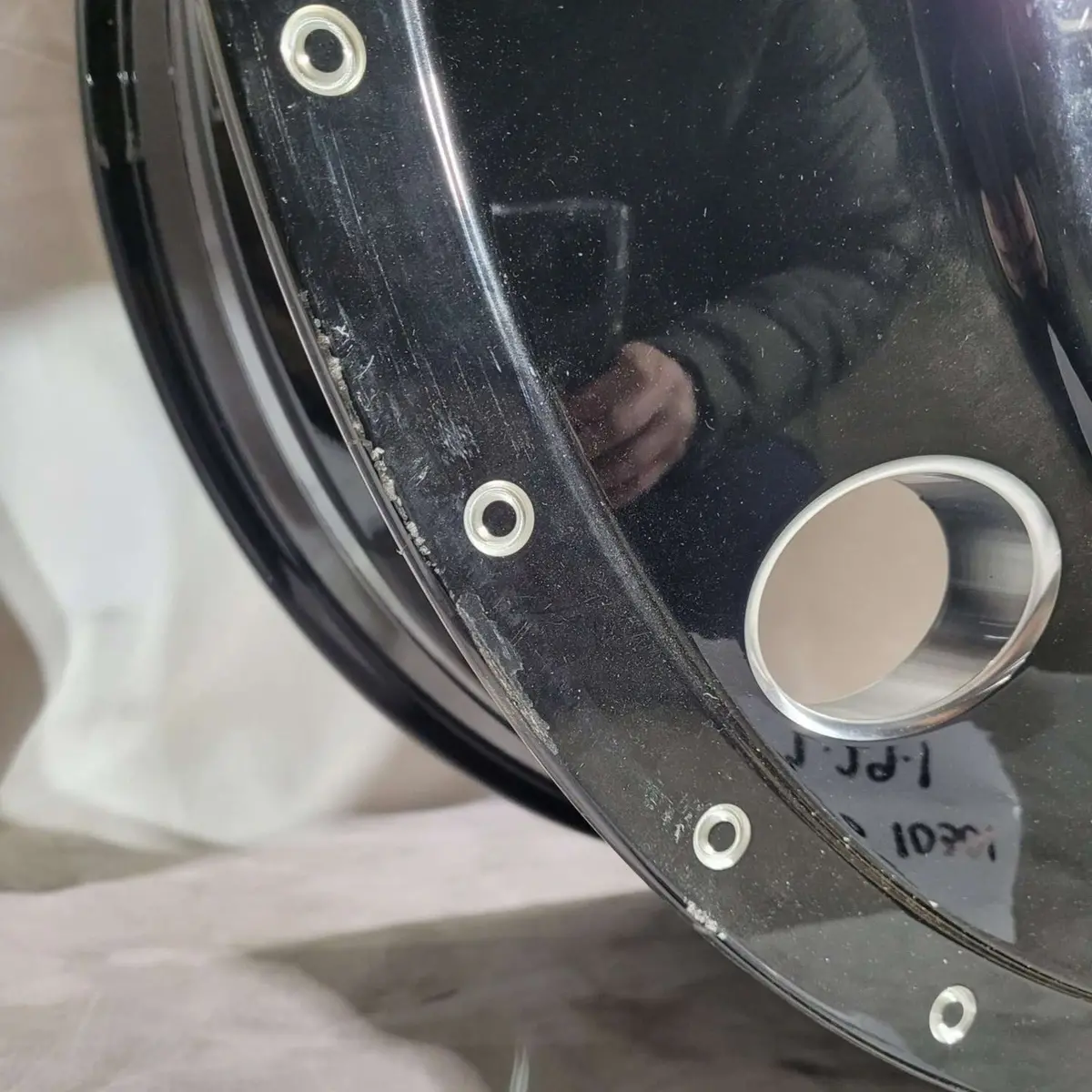 24.5X8.25 Atx 10X285mm Hub Pilot Black "Trex" Front (Returned Items) 2