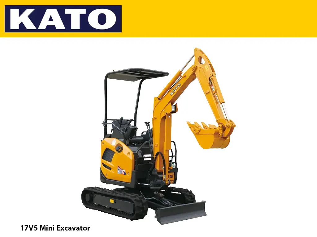 Kato 17V5 Mini Excavator 1