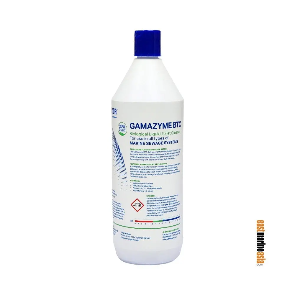 Wilhelmsen Gamazyme Btc Biological Liquid Toilet Cleaner 1