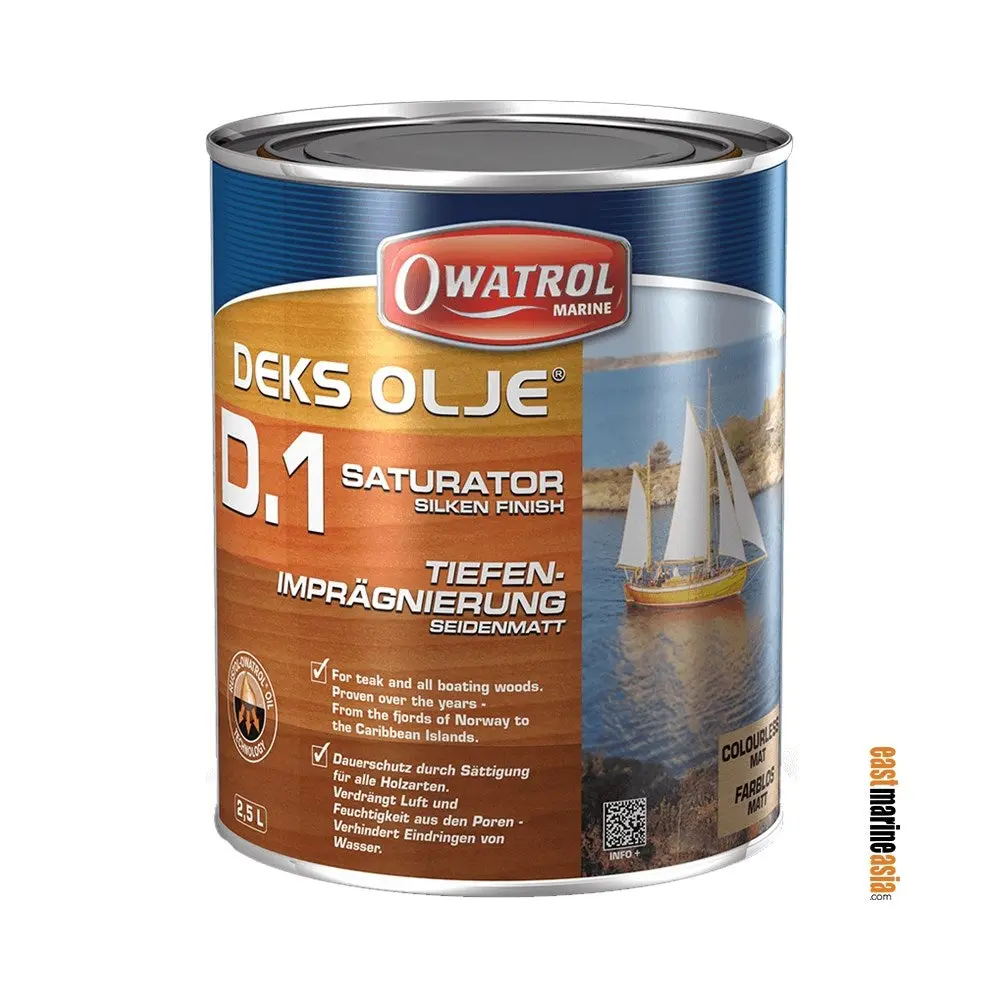 Owatrol Marine Deks Olje D1 - Clear Matt Finish 1