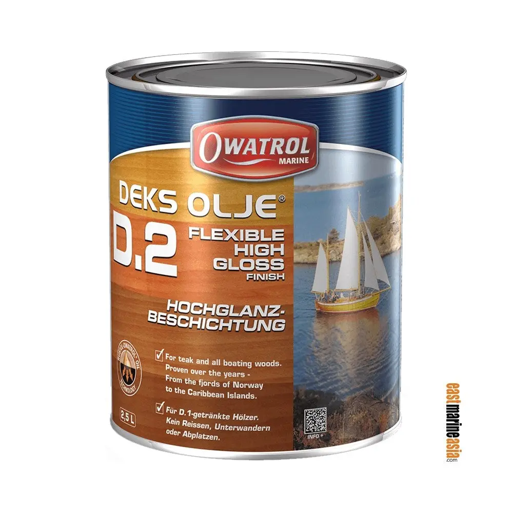 Owatrol Marine Deks Olje D2 - High Gloss Finish 1