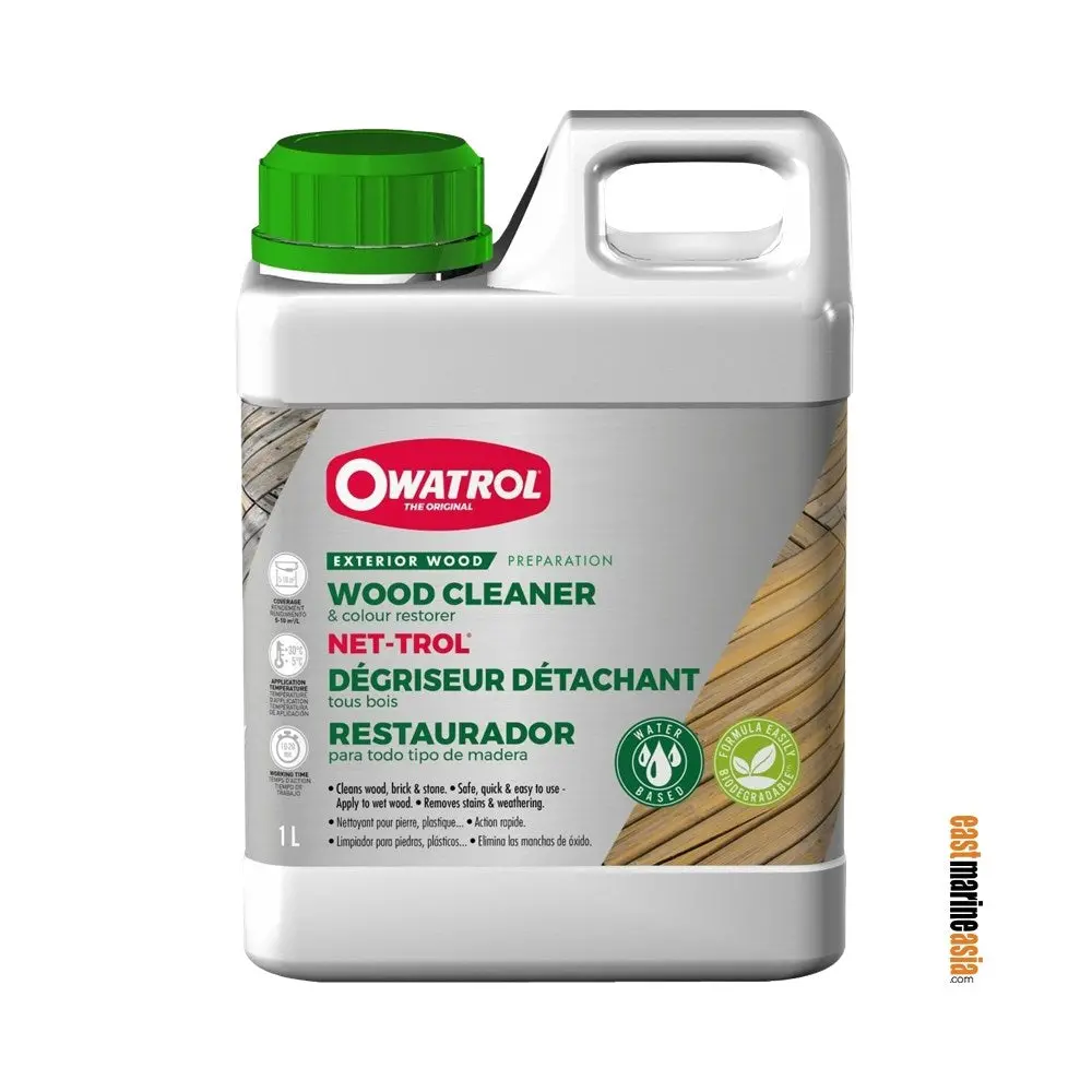 Owatrol Net-Trol - Wood Cleaner And Colour Restorer 1