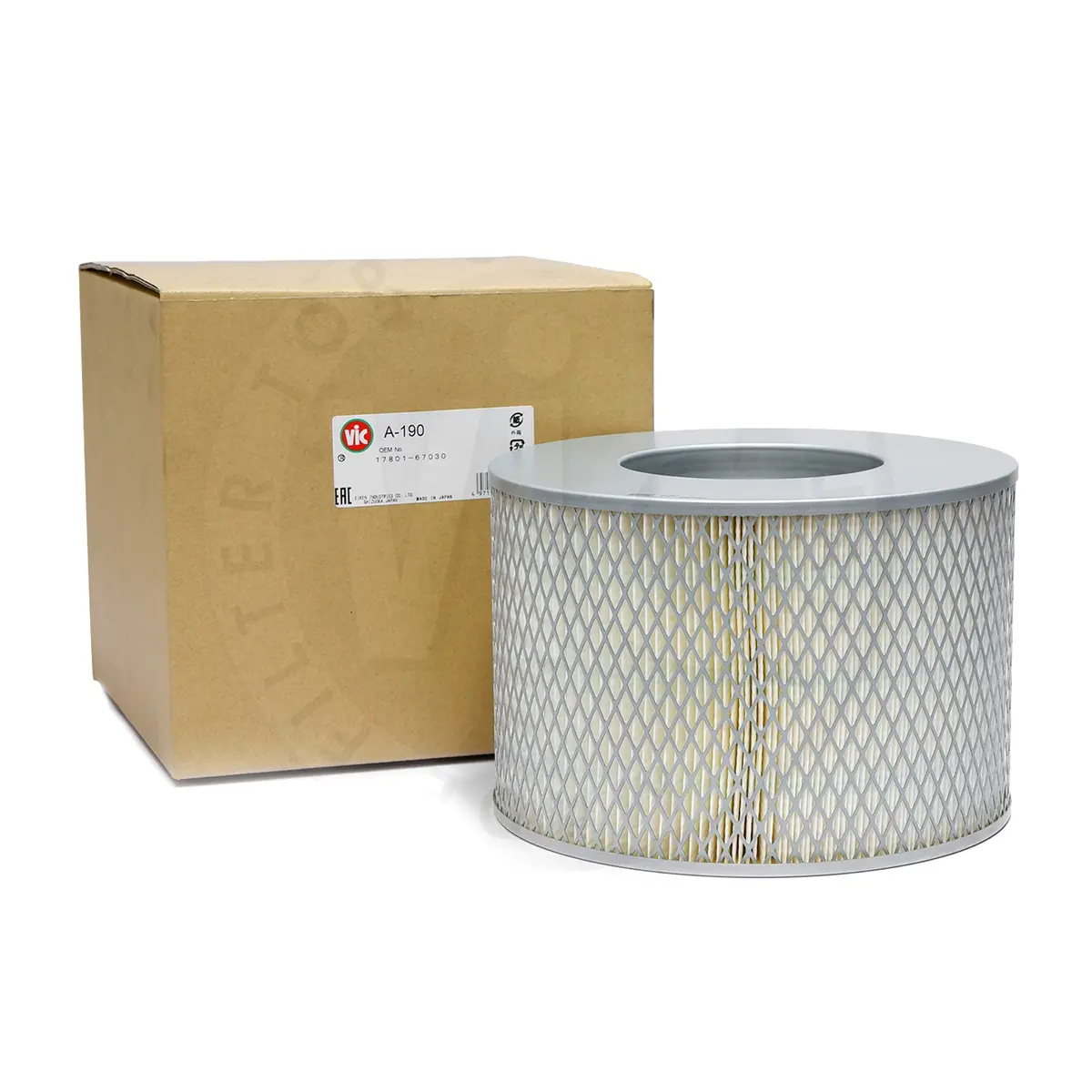 Vic Air Filter A-190 For Toyota Hilux Surf, Prado, Landcruiser 4.2 1