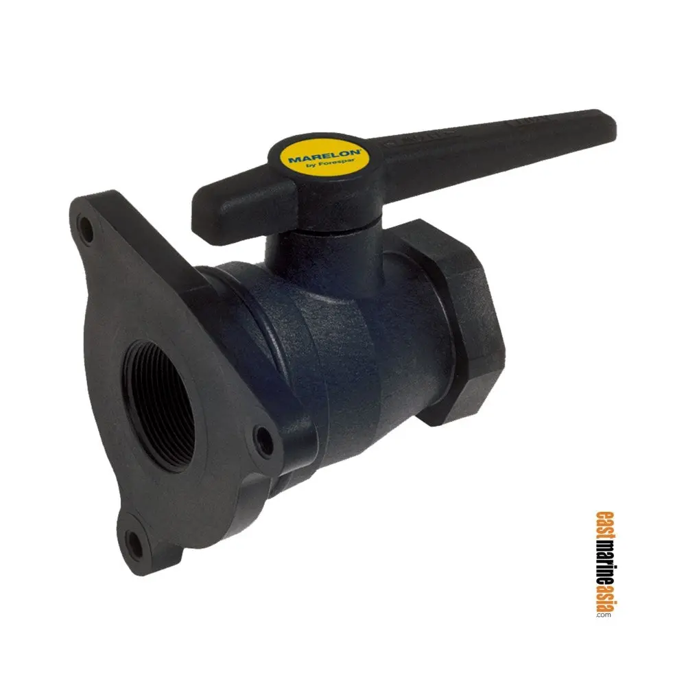 Forespar Marelon 849 Series Flange Mounting Ball Valves - Nps 1