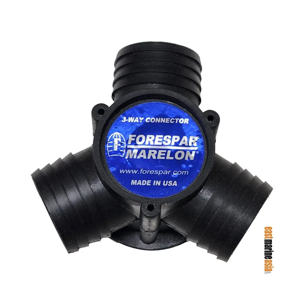 Forespar Marelon Y-Connectors - Without Mounting Flange 1