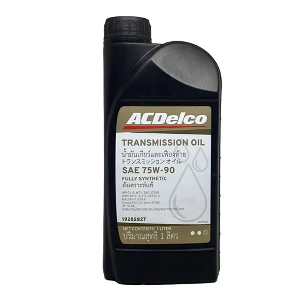 Acdelco Transmission Oil Fully Synthetic Sae 75W90 Gl-5 1 Liter 1