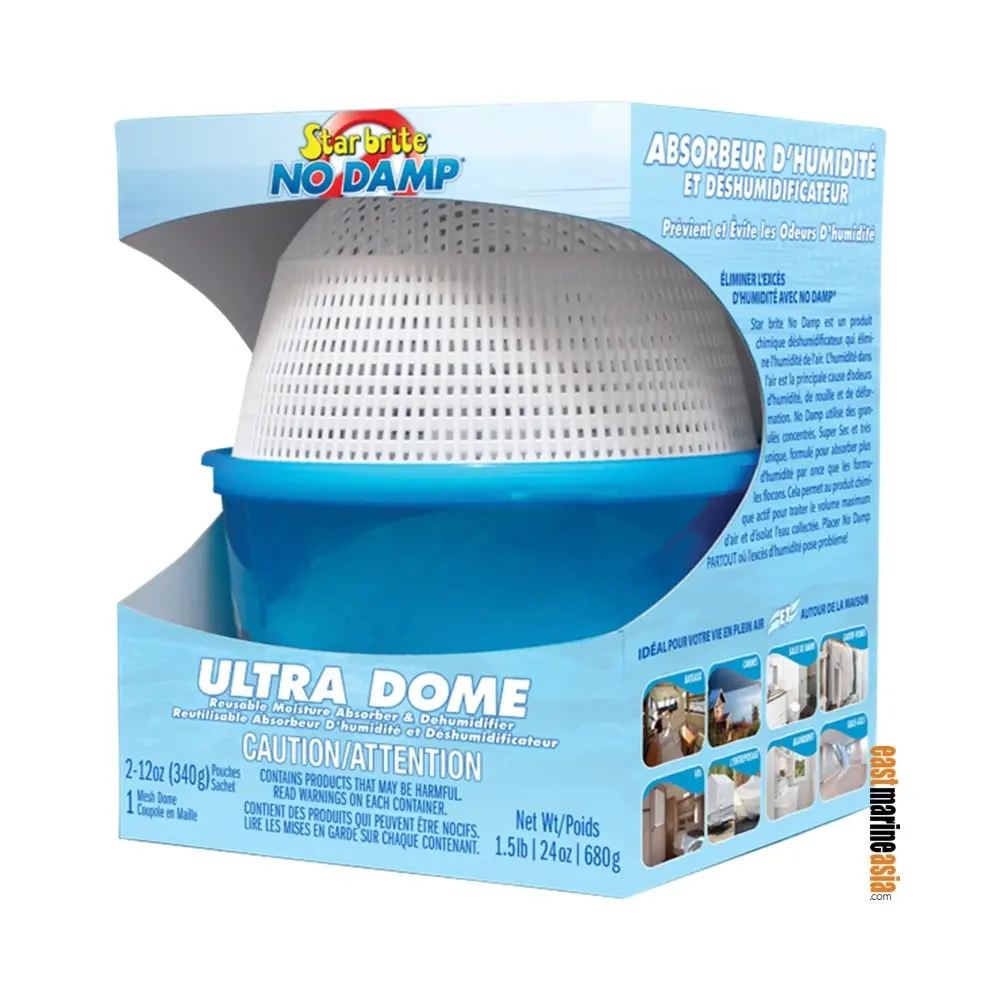Star Brite No Damp Moisture Absorber & Dehumidifier - Ultra Dome 1