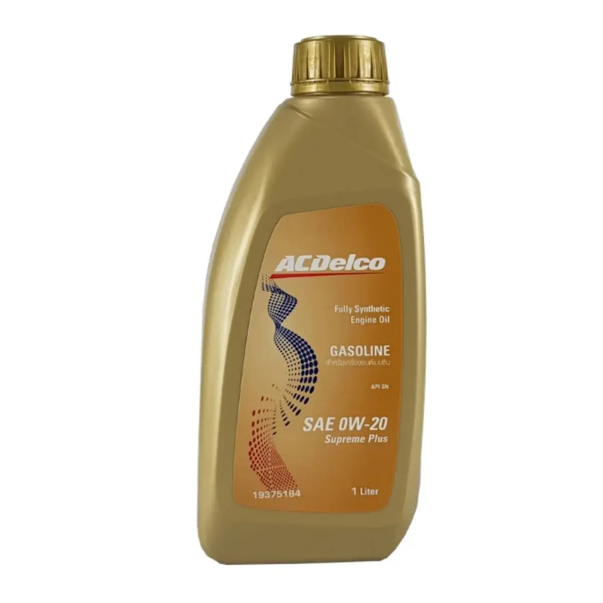 Acdelco Engine Oil Fully Synthetic Supreme Plus Gas 0W20 1 Liter 1
