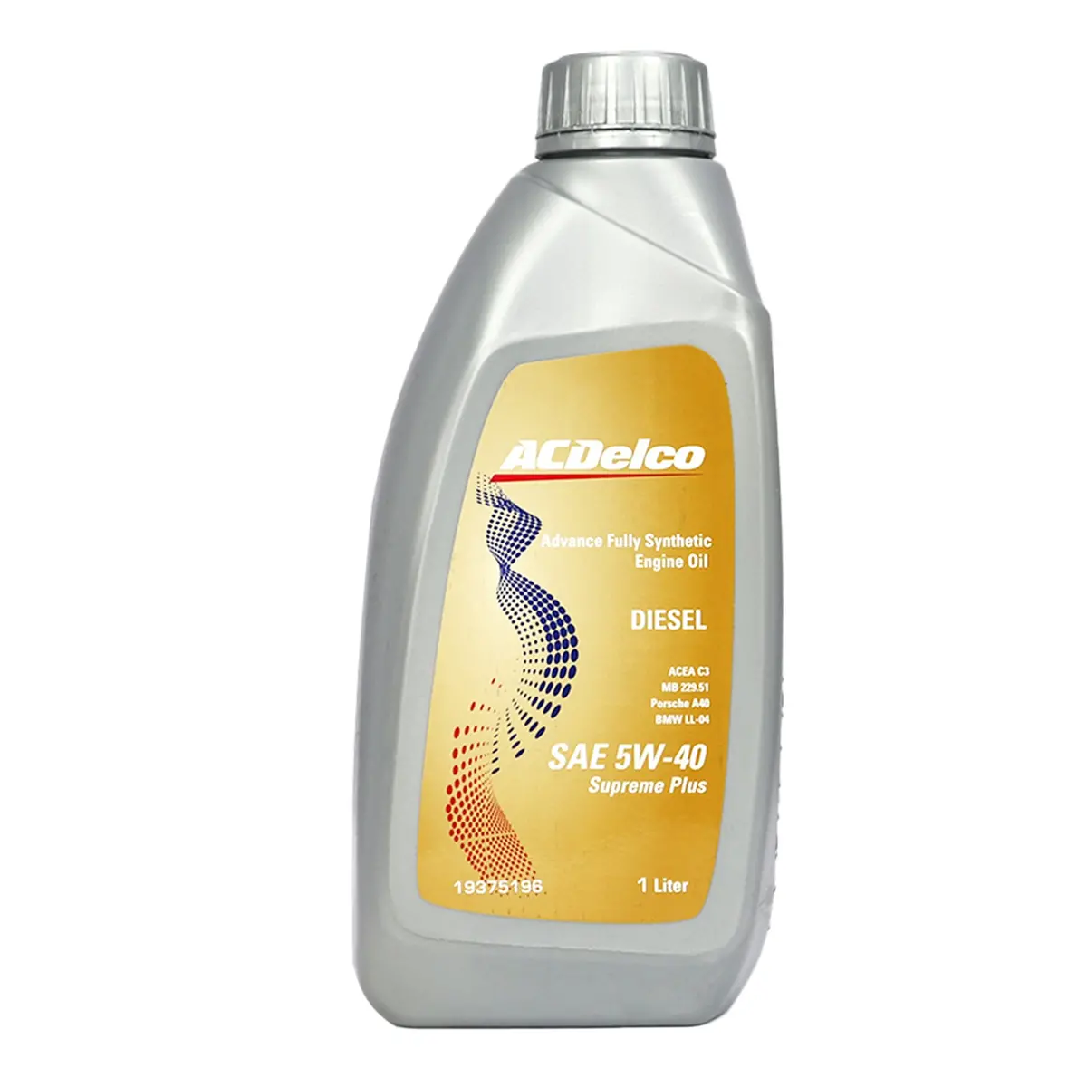 Acdelco Engine Oil Fully Synthetic Supreme Plus Diesel 5W40 1 Liter 1