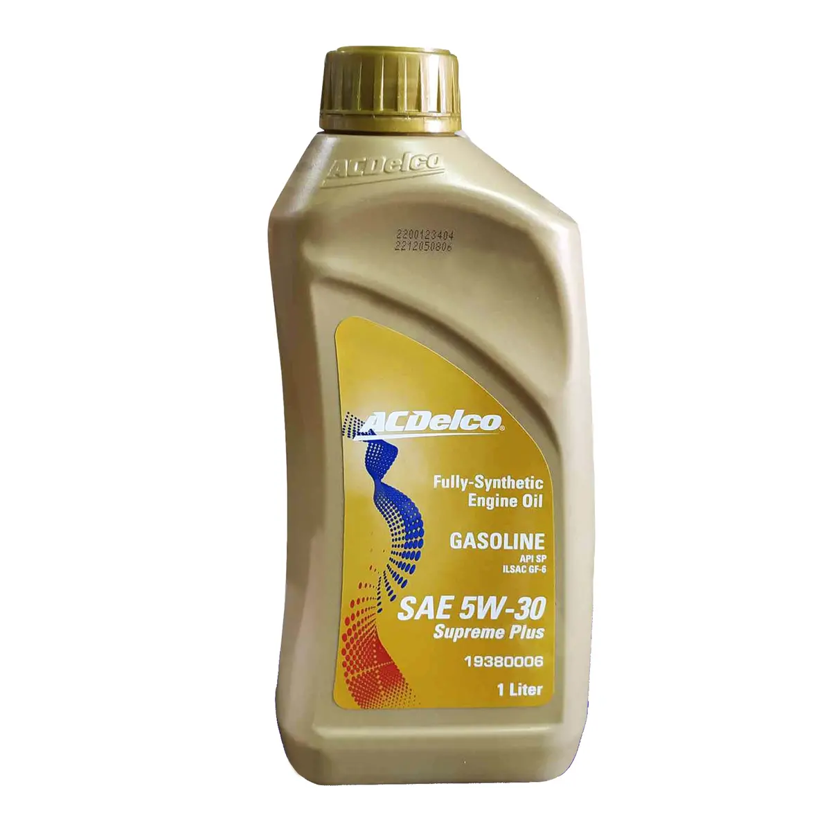 Acdelco Engine Oil Fully Synthetic Supreme Plus Gas 5W30 1 Liter 1