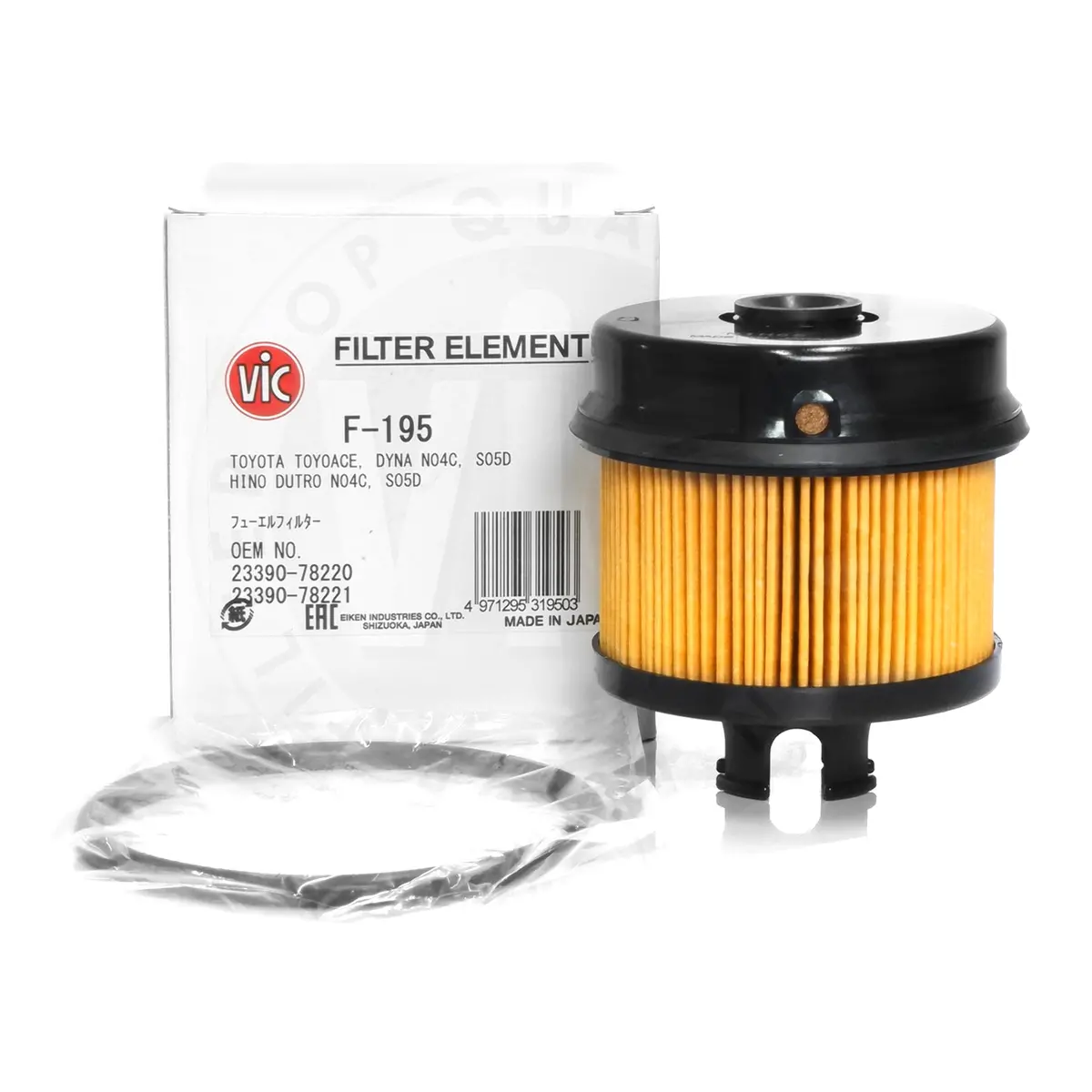 Vic Fuel Filter Element Type F-195 For Hino Dutro 300 '11- 1