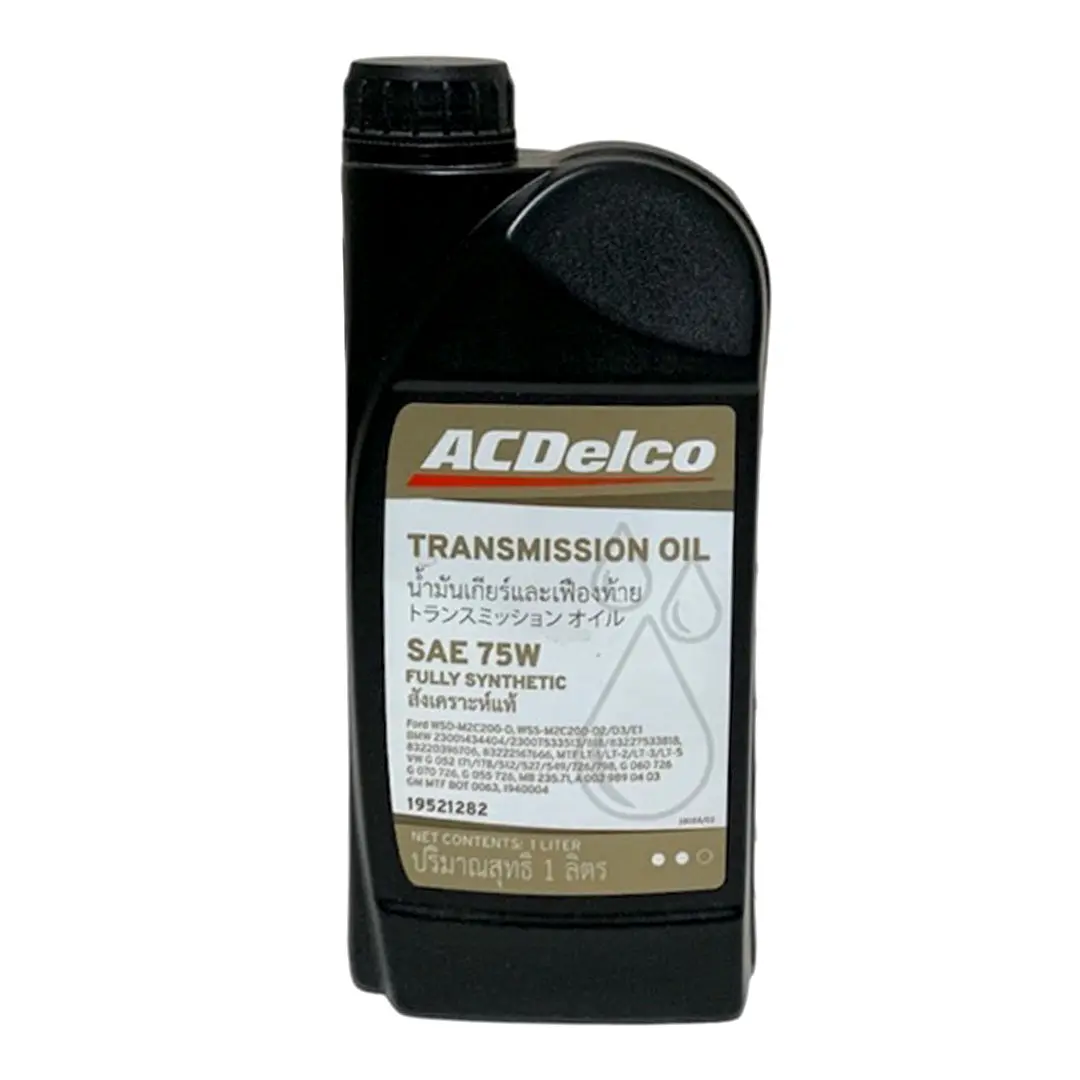 Acdelco Transmission Oil Fully Synthetic Sae 75W Gl-4+ 1 Liter 1