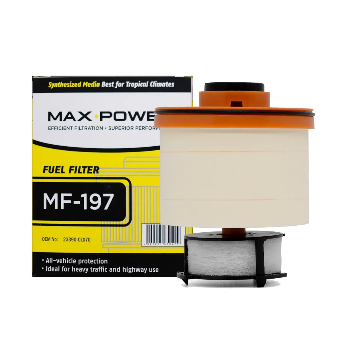 Max Power Fuel Filter Mf-197 For Toyota Hilux Revo 2015-, Fortuner 2015- 1