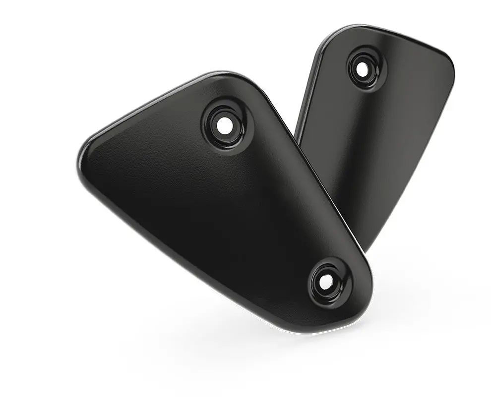 Black Heel Guard For Royal Enfield Continental Gt 1