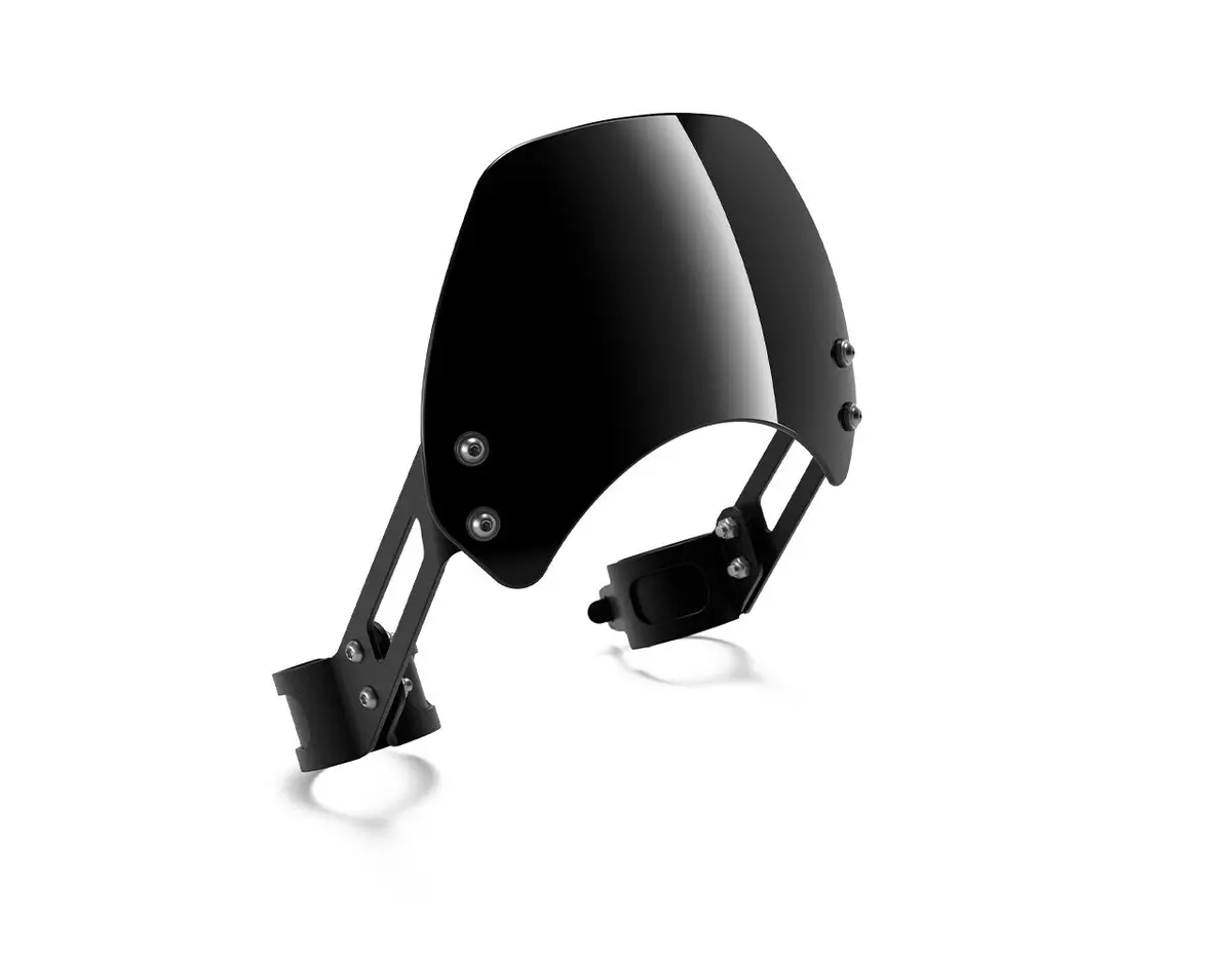 Black Painted Windshield For Bear 650 1