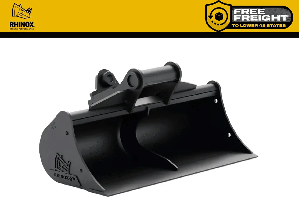 Rhinox Tag / Cp / Wain Roy 2500-4000 Lbs. Excavator Ditch Bucket (1.25" T-Pin) 1