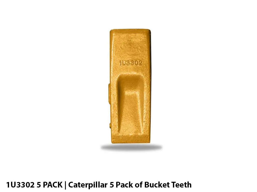 1U3302 5 Pack | Caterpillar 5 Pack Of Bucket Teeth 1