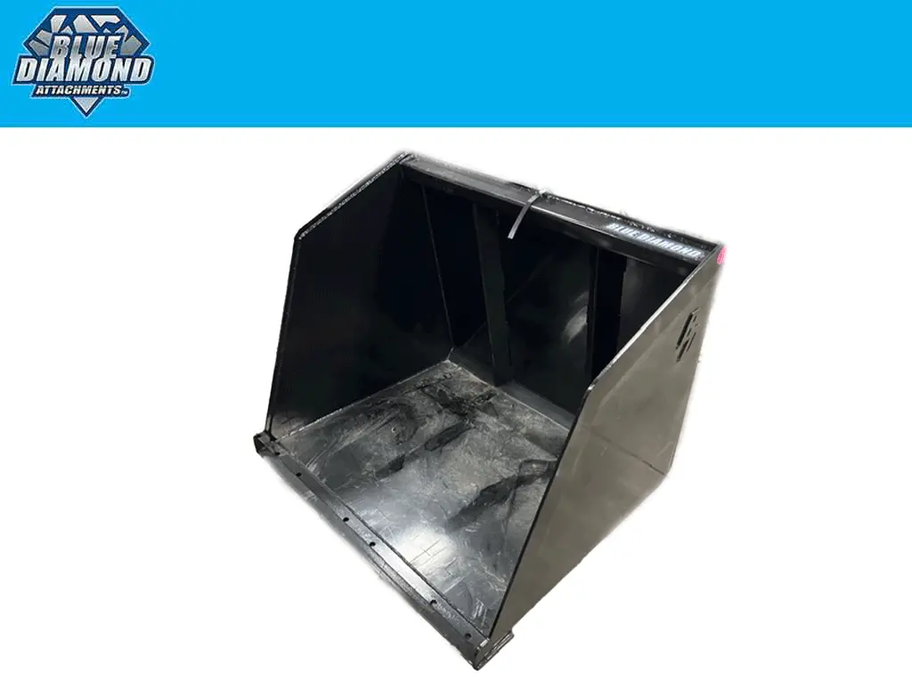 Blue Diamond Special Capacity Mulch Bucket For Mini Loaders Loaders 1