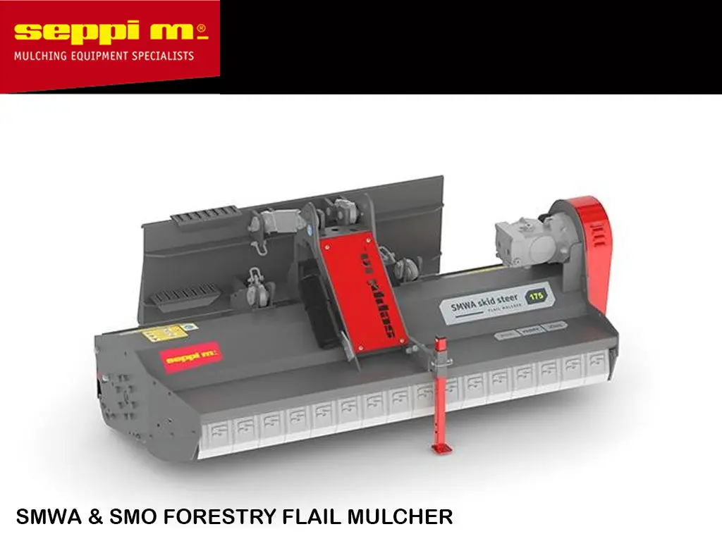 Seppi M Smwa Flail Mower For Mini Loader 1