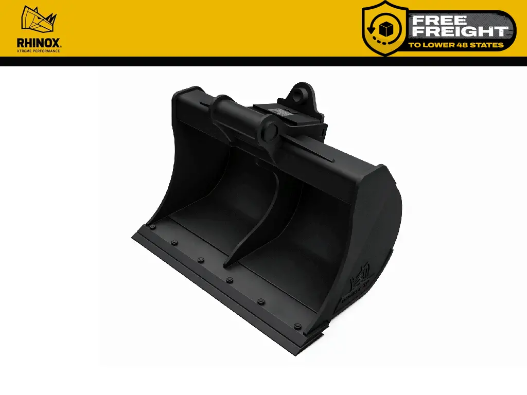 Rhinox Tag / Cp / Wain Roy 4000-8000 Lbs. Excavator Ditch Bucket (1.25" T-Pin) 1