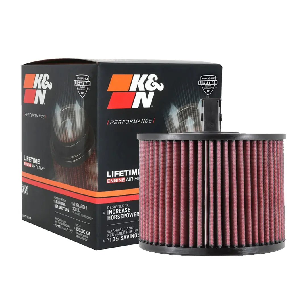 K&N Engine Air Filter Washable E-2022 For Bmw 125I, X1, 130I, 325I, 330I 2005-2011 1