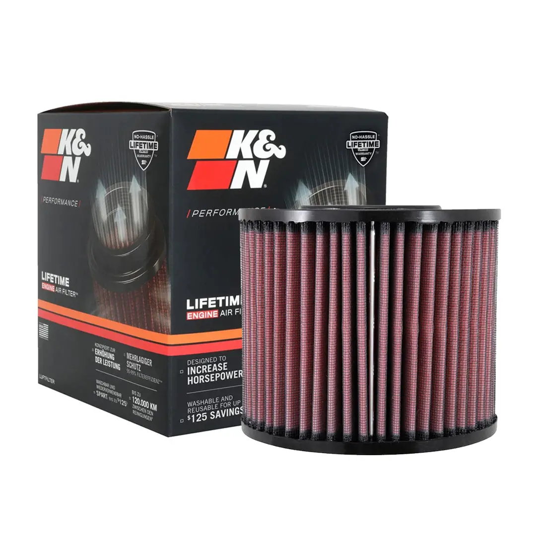 K&N Engine Air Filter Washable E-2023 For Toyota Hilux 1988-1998, Lc Prado 1996-2002, Isuzu Alterra, Crosswind 1