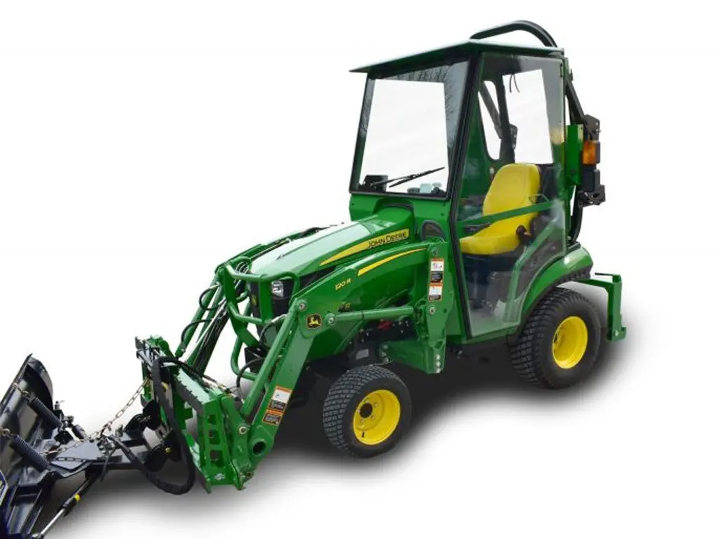 Curtis Enclosed Plus Cab For John Deere 2025R Tractor 1