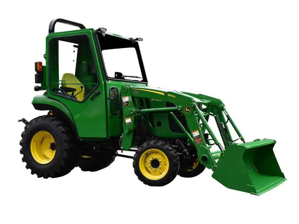 Curtis Enclosed Advantage Cab For John Deere 2032R / 2038R Tractor 1