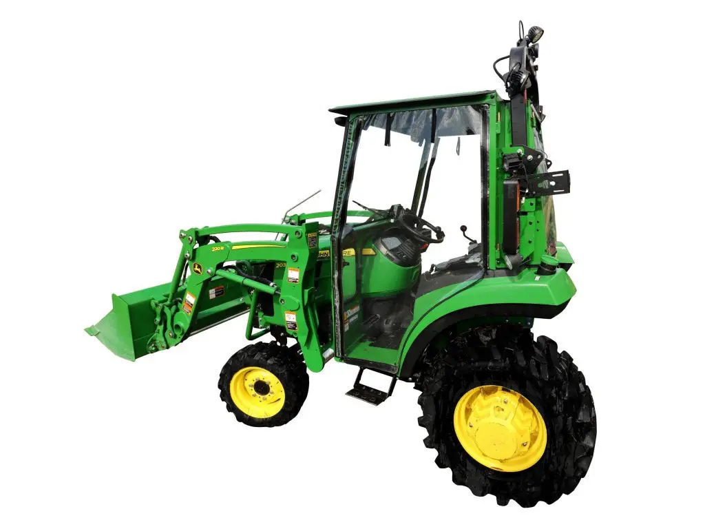 Curtis Enclosed Base Cab For John Deere 2032R / 2038R Tractor 1