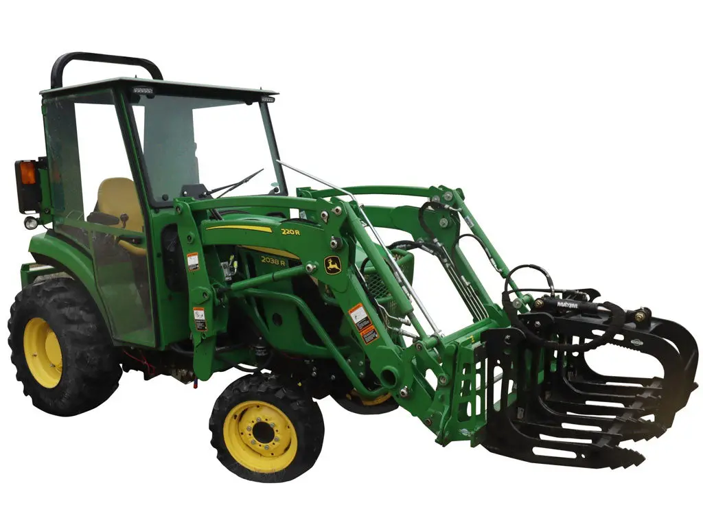 Curtis Enclosed Plus Cab For John Deere 2032R / 2038R Tractor 1