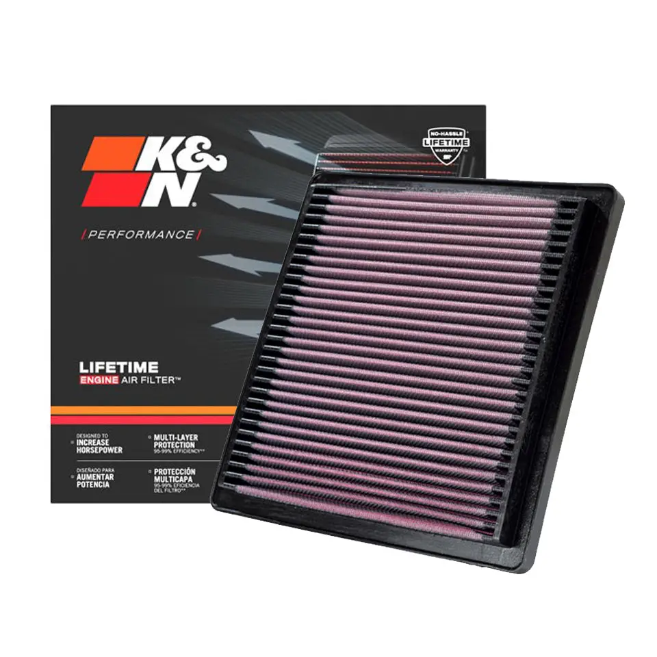 K&N Engine Air Filter Washable 33-2045 For Mitsubishi Triton, Montero Sport, Pajero Sport, Delica, Great Wall X240 1