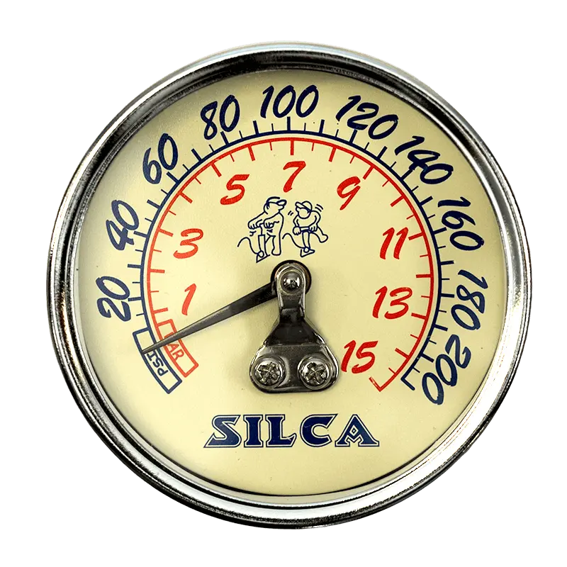 Silca 210 Psi Replacement Gauge For Pista And Superpista 1