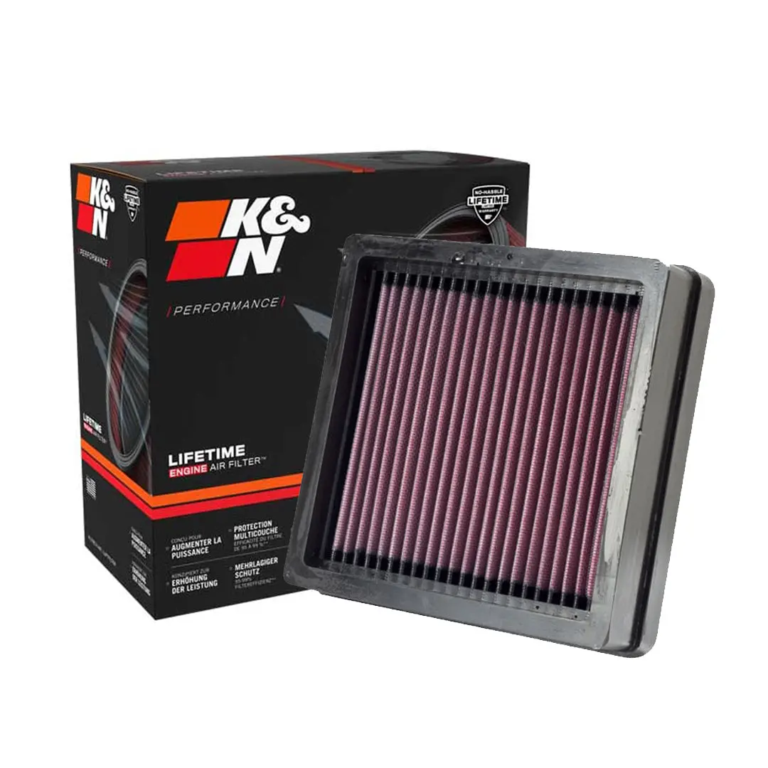 K&N Engine Air Filter Washable 33-2105 For Mitsubishi Lancer Ex Evo 1998-2008, Pajero 2000-2007, Outlander 2003-2008 1