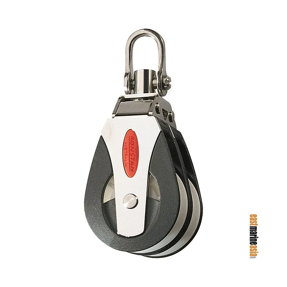 Ronstan Series 50 Ap Double Utility Block - Swivel Shackle Head (Non-Locking) 1