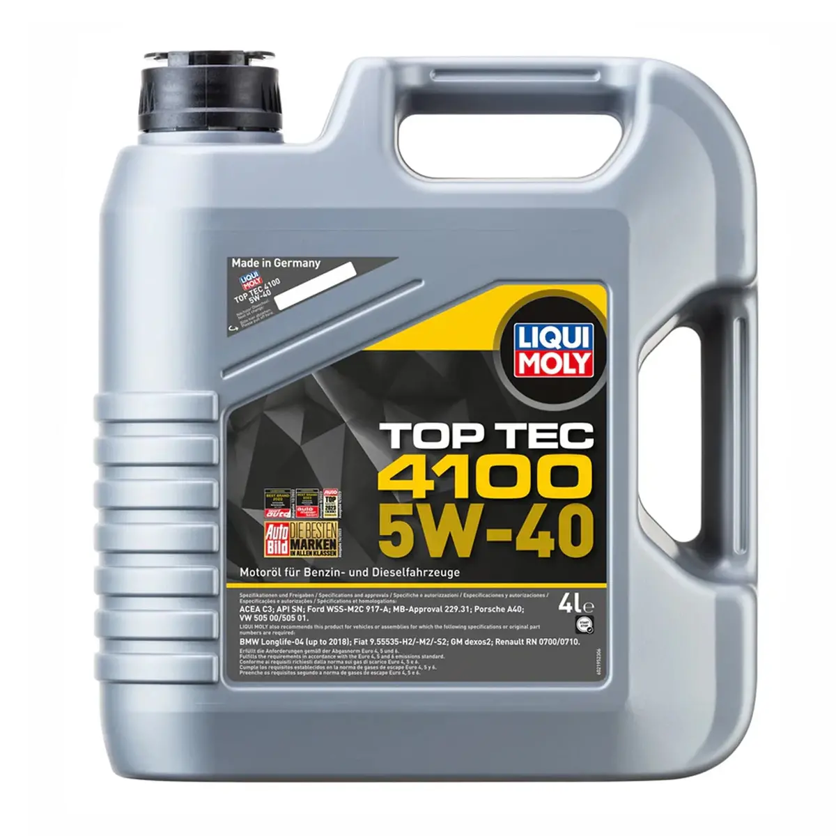 Liqui Moly Top Tec 4100 5W40 4 Liters 1