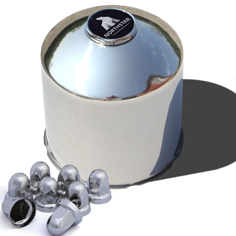 Stainless Steel Rear Northstar Hub Cover Kit For 33Mm Nuts 1