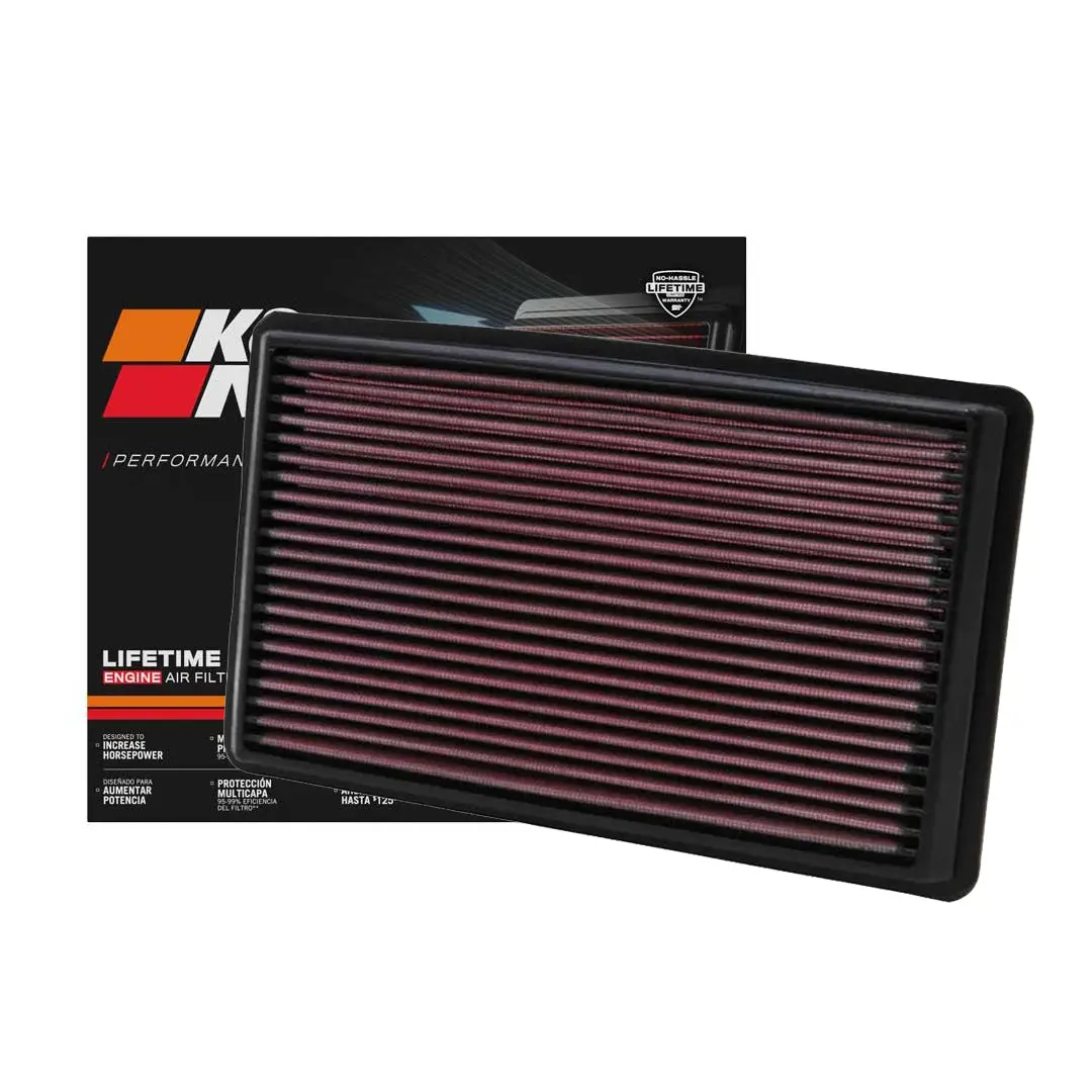 K&N Engine Air Filter Washable 33-2232 For Subaru Impreza Wrx 2000-2008, Forester 1999-2004 1