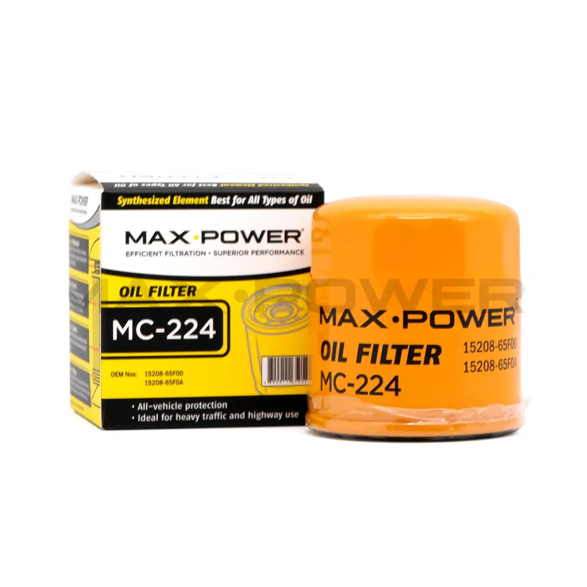 Max Power Oil Filter Mc-224 For Nissan Sentra, Serena, Murano, X-Trail, Gt-R, Juke, Almera 1