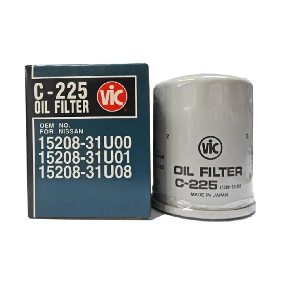 Vic Oil Filter C-225 For Nissan Cefiro, 300Ex, Pathfinder, Patrol Royale 1