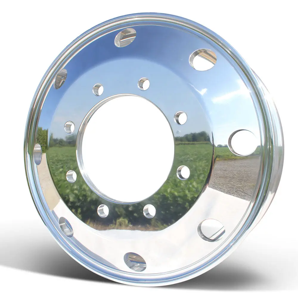 Northstar 22.5X7.50 Mirror Polish Forged Aluminum Wheel – 8X275mm Hub Pilot (All Position) 1