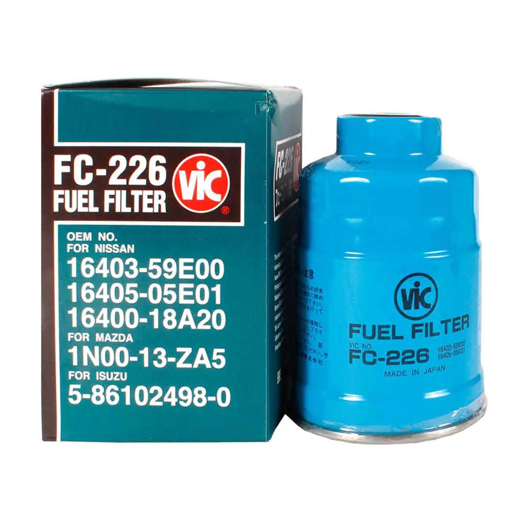 Vic Fuel Filter Fc-226 For Nissan Sentra, Frontier, Urvan Estate, Patrol 3.0 1