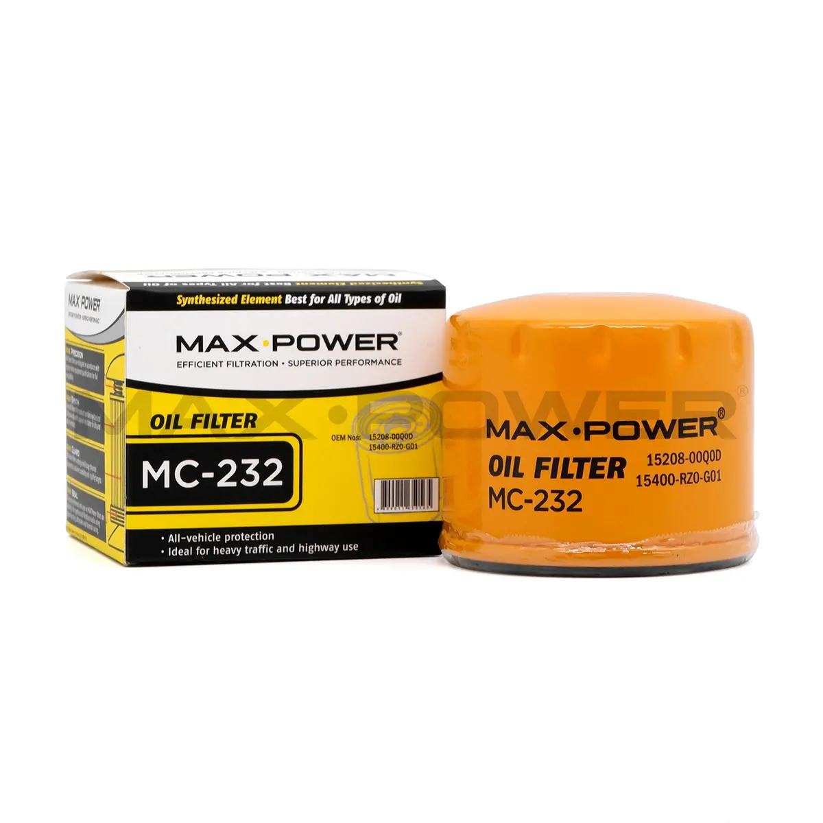 Max Power Oil Filter Mc-232 For Honda Civic 2017- 1